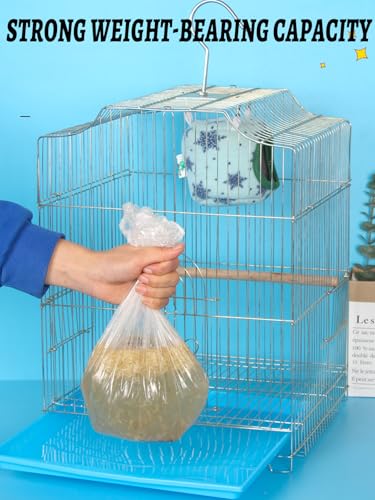 Large Disposable Bird Cage Tray Liners，34'' X 22'' Plastic Parakeet Cage Liner Bag - 30 Pcs Birds Cage Bottom Liner Universal Film Bird Cage Accessories for Finches Canaries Cockatiels Birdcage - size: 30PCS