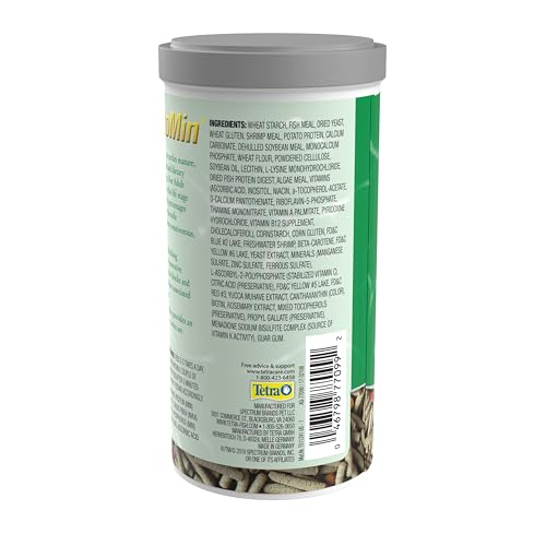 Tetra TetraFauna PRO ReptoMin Pro Sticks Adult Turtle Formula Daily Diet for Aquatic Turtles, 8.11 oz - size: 8.11 Ounce (Pack of 1), style: Adult Turtle