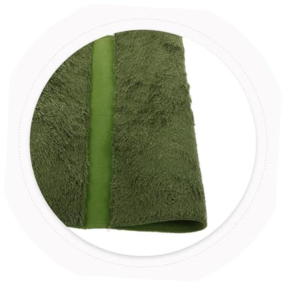 ORFOFE Reptile Carpet Mat Natural Moss Terrarium Bedding for Tortoise Turtles Lizards Snakes Gecko Cage Liner Moisture Retention Washable Substrate