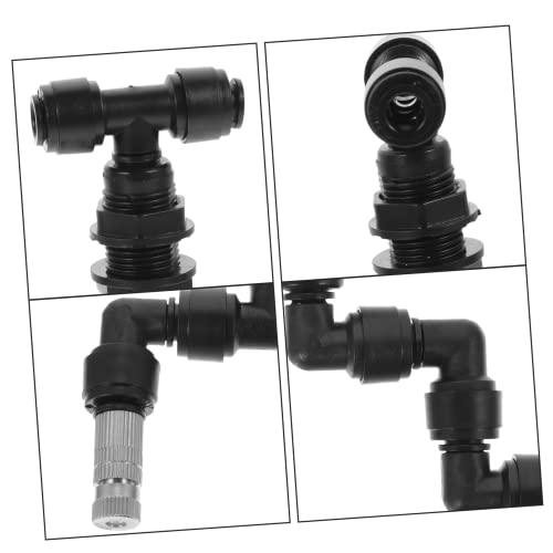 Outanaya Misting Nozzle for Reptiles and Plants High-grade Easy Installation for Terrariums Moss and Humidification - size: 14.00X13.50X2.00CM