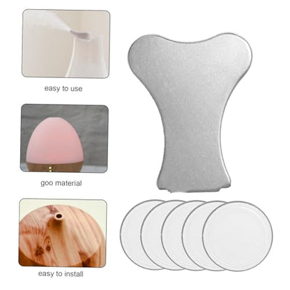 Alipis 1set Fogger Mist Generator Discs Ceramics Discs USB Humidifier Parts Low Voltage High Efficiency