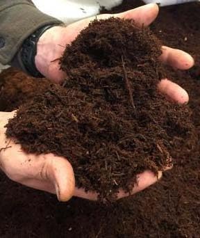 Generic Fern Wood New Zealand Tree Fern Soft Orchid Substrate, Organic Potting for Aeration and Longevity (40L), dark - style: 40L