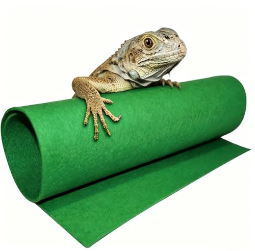 Reptile Carpet Mat for 30BR/40BR/50/65 Gallon Reptile Tank, Forest Floor Turtle Bedding | Reptile Carpet Mat, Forest Floor Terrarium Bedding for 40 Gallon Reptile Tank & Floor Turtle