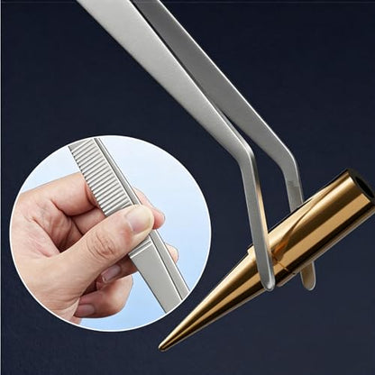 12Inch Fine-Tip Kitchen Tweezers Tongs – Extra-Long Stainless Steel Cooking Tweezers Dishwasher Safe for Grilling, Baking & Food Prep (12In Straight BBQ Tongs) - color: 12In Straight BBQ Tongs