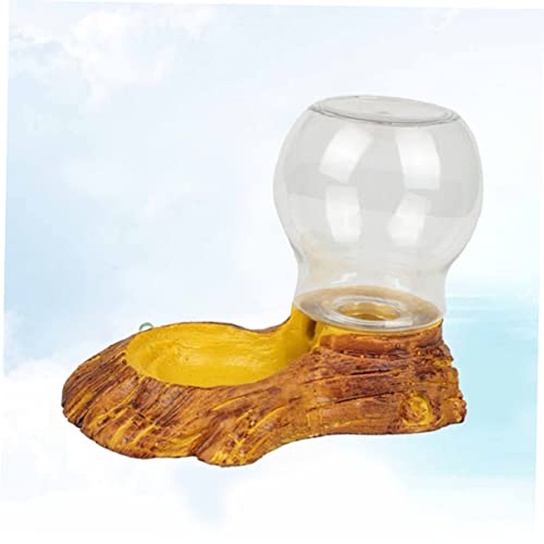 Pet Water Feeder Craft Non-Toxic Smooth Surface Easy Maintenance Reptile Drinking Fountain