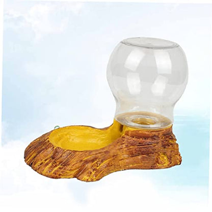 Pet Water Feeder Craft Non-Toxic Smooth Surface Easy Maintenance Reptile Drinking Fountain