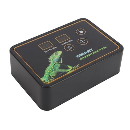 CHICIRIS Reptile Smart, Automatic Misting System with Timer and 360 Adjustable Nozzles, for Reptile Terrariums Chameleons Frogs Turtles Lizards Snakes (US Plug)