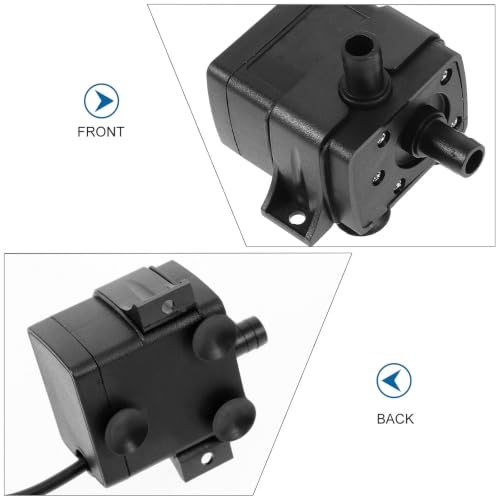 Mini Submersible Water Pump and Smooth Abs Surface with Quiet Operation 90-240l/h Capacity Small Circulation Pump for Aquarium and Pet Fountain for Fish Tank Water Feature