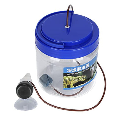 TITA-DONG Reptile Drinking Feeder, Reptile Water Dripper Kit, Plants Irrigation Devices Reptile Humidifier Watering Tool, Water Flow Control and Reptile Humidity Control for Pet Reptile