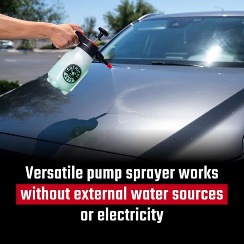 Chemical Guys Mr. Sprayer Full Function Pressure Atomizer and Pump Sprayer, Professional 50 oz Spray Bottle for Cleaning & Washing, for Home, Garden, Car Detailing, Easy Pump Action and Adjustable - style: Mr. Sprayer