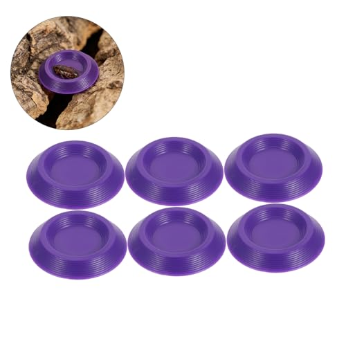 12pcs Small Animal Feeding Bowls Plastic Terrarium Food Dishes for Reptiles Frogs Lizards Roaches Enclosures
