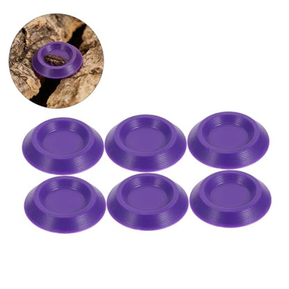12pcs Small Animal Feeding Bowls Plastic Terrarium Food Dishes for Reptiles Frogs Lizards Roaches Enclosures