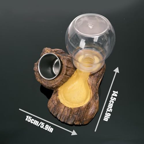 Reptile Feeder,Feeding Drinking Dish for Reptile,Leopard Water and Food Bowl - for Enclosure Terrarium Turtle Tortoise Snake Bearded Dragon Lizard Chameleon Leopard