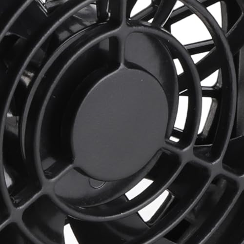 Reptile Tank Ventilation Fan, Quiet Cooling Dehumidifier with Hooks Mounting for Rainforest Terrarium Vivarium