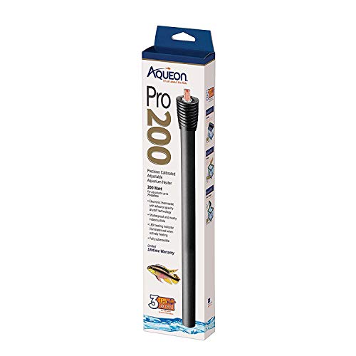Aqueon Adjustable Pro Aquarium Heater, 200W - size: 200 Watts