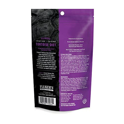 Fluker's Crafted Cuisine Diet, Tortoise Food, Made with Real Fruits & Veggies, 6.75 oz (Pack of 2) - size: 6.75 Ounce (Pack of 2)