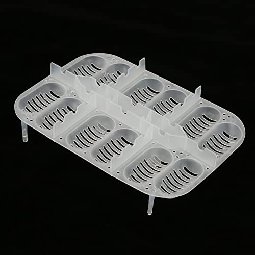 Reptile Incubator - 12 Holes tile Egg Incubation Tray with Thermometer for Hatching Smaller tiles - tile Breeding Box for Tortoise, , Lizard, and Snake Eggs