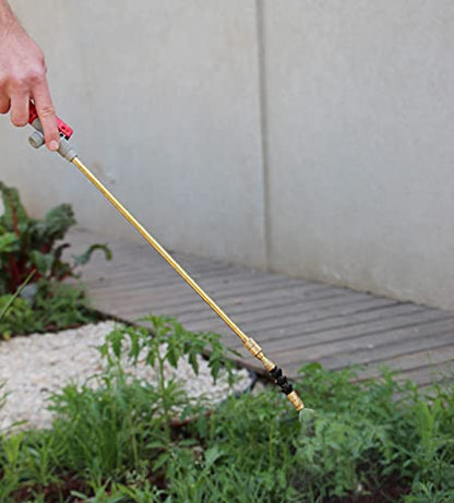 TABOR TOOLS 1.3 Gallon Lawn and Garden Pump Pressure with Pressure Relief Valve, Adjustable Shoulder Strap and Telescopic Adjustable Wand and VITON Seals. N50VA. - size: 1.3 G + viton wand
