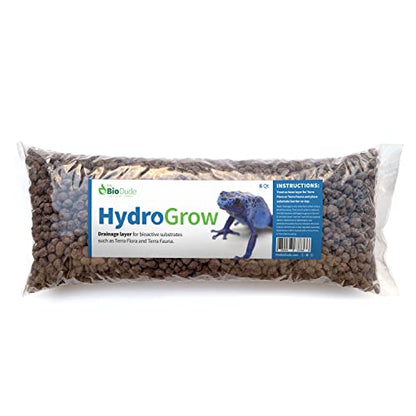 The Bio Dude HydroGrow V2 6 quarts Drainage Layer for Tropical bioactive terrariums