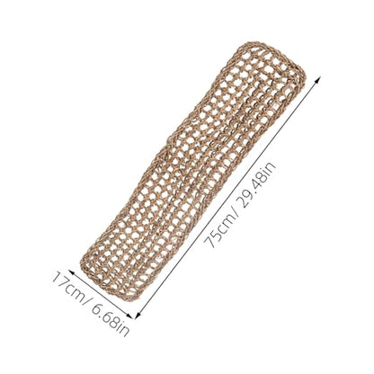 KESYOO 2pcs Bearded Dragon Toys Reptile Carpet Seagrass Mat for Forest Floor Bedding Hammocks for Adults