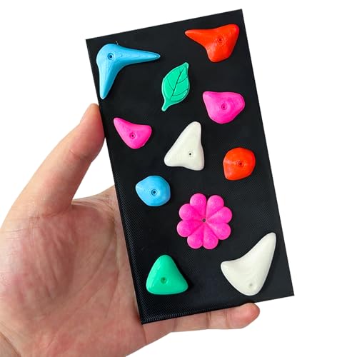 46PCS Glow in the Dark Bearded Dragon Rock Climbing Holds,Reptile Rock Climbing Wall,Bearded Dragon Enrichment Toys,Bearded Dragon Tank Accessories,Climbing Wall Grips for Bearded Dragon,Gecko,Lizard