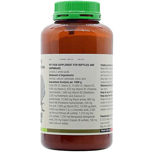 Nekton Rep Vitamin Mineral Supplement for Reptiles, 700gm - size: 700gm / 1.54Lb