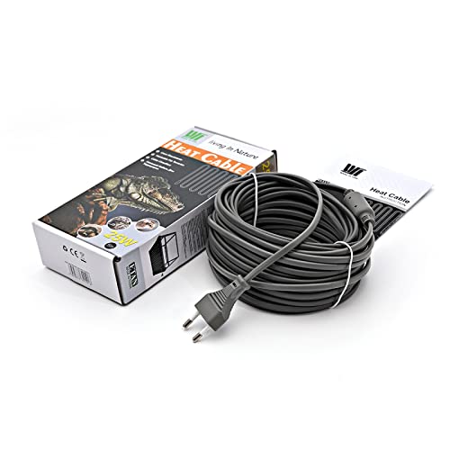 15W 50W 25W 80W 220V for Water Pipe Freeze Protection, Reptiles Pets Heating - size: 5m 25W