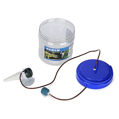 LAJS Reptile Water Dripper, Drip Irrigation Tool Accessories 1300ML for Geckos/Lizards/ for Pet Home