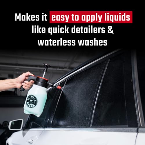Chemical Guys Mr. Sprayer Full Function Pressure Atomizer and Pump Sprayer, Professional 50 oz Spray Bottle for Cleaning & Washing, for Home, Garden, Car Detailing, Easy Pump Action and Adjustable - style: Mr. Sprayer