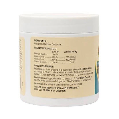 Zoo Med Repti Calcium Without D3 3 oz - Pack of 12