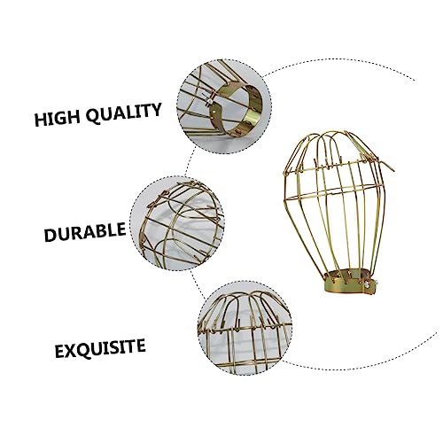 BESTonZON 3Pcs Heating Lamp Protector Iron Mesh Net Lampshade for Pet Supplies for Reptile Enclosures Prevents Burns from Heat Sources Durable Design for Use