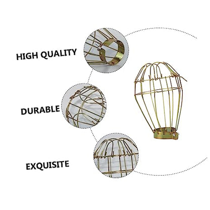 BESTonZON 3Pcs Heating Lamp Protector Iron Mesh Net Lampshade for Pet Supplies for Reptile Enclosures Prevents Burns from Heat Sources Durable Design for Use