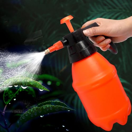 Air Pressure Sprayer Watering Can 1.5l for Gardening and Reptile Care, Mist Spray Bottle with Fine Atomization, Portable Garden Watering Pot for Plants and Terrariums Random Color