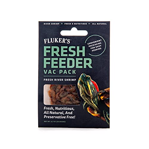 Fluker's Fresh Feeder Vac Pack Shrimp, All Natural and Preservative Free, Great for Insect Eating Reptiles, Birds, Tropical Fish or Small Animals, 0.7 oz - size: 0.7 Ounce (Pack of 1)