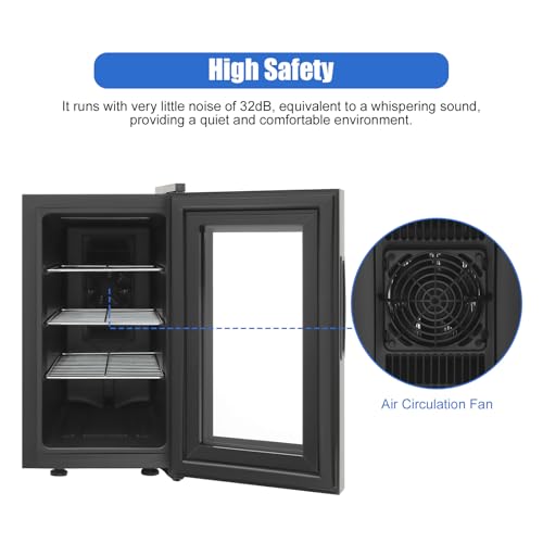 Reptile Incubator, 6.08Gal Portable Scientific Lab Incubator Digital Incubators Cooling Small Reptiles Eggs Temperature Control with LED Display & 3 Tier Removable Shelves for Hatching Chicks - size: 55W