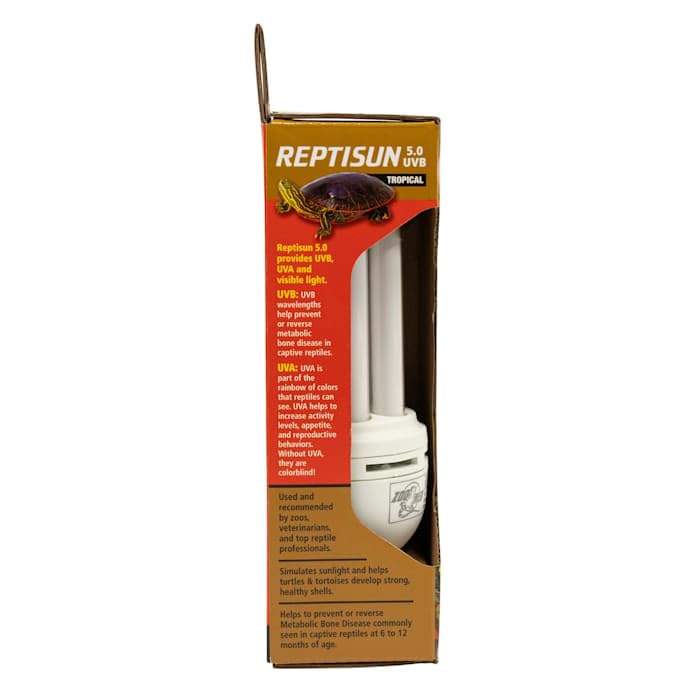 Zoo Med ReptiSun Tropical Compact Fluorescent UVB Lamp, 26 Watts,White