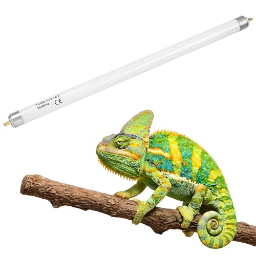 T5 HO UVB 10.0 Reptile Replacement Tube, 8W 12 in Linear Fluorescent Lamp, for Tropical Reptiles - color: 10.0 Desert, size: 8W-12 Inch