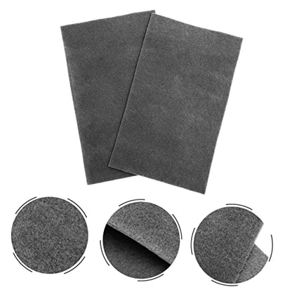 balacoo 2pcs Reptile Carpet Mat Convenient Snake Bedding Tortoise Bedding Absorbent Terrarium Liner for Lizards Geckos and Snakes Grey - color: Grey