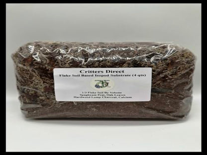 Isopod Substrate (30% Flake Soil) (4 qt), by Critters Direct
