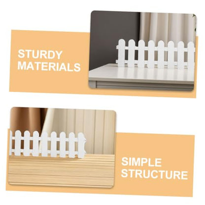 INOOMP 6pcs Reptile Tortoise Outdoor Enclosure Pet Playpen Fence Blockers Dog Garden