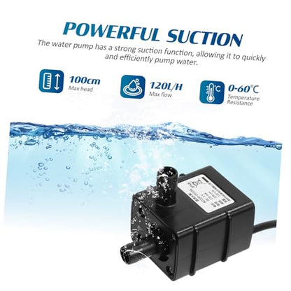 USB Mini Submersible Water Pump for Aquariums and Fish Tanks Quiet Operation Cat Water Fountain Pump Versatile Water Table Pump Strong Suction for Home and Office Use