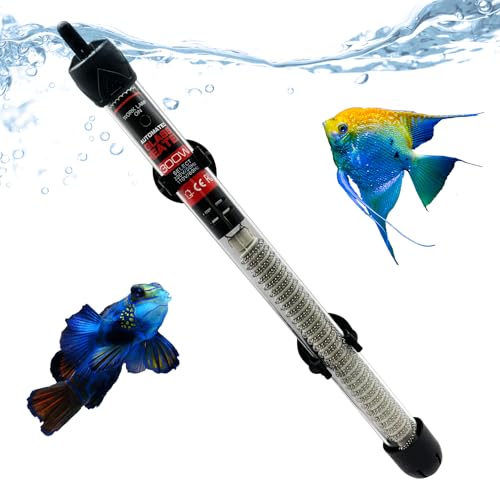 Fish Tank Aquarium Heater - Adjustable Temperature Submersible Thermostat Heater,25W/50W/100W/150W/200W/300W - size: 300W