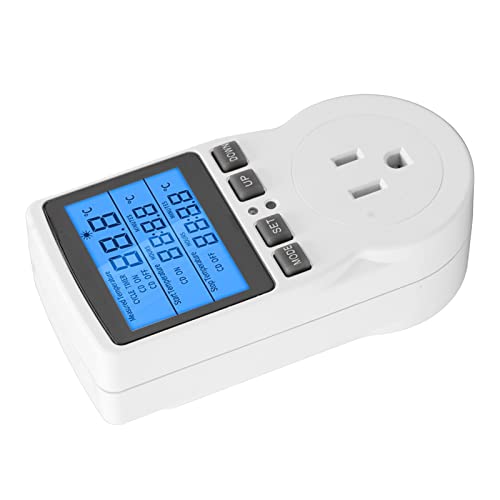 DIGITEN WTC100 Wireless Thermostat Outlet, Greenhouse Reptiles Cooling Heating, Remote Control (US Plug)