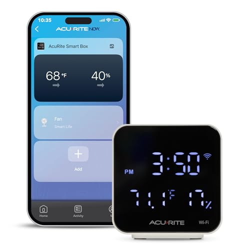 AcuRite Digital Indoor Thermometer and Hygrometer, Infrared Controller - color: Infrared Controller