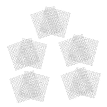 LIOOBO 10Pcs Stainless Steel Mesh Pad for Aquarium Planting Rust-Free Water Grass Fixing Net Sturdy Fish Tank Mesh for Aquatic Plants