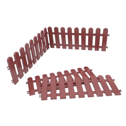 TOYANDONA 4pcs Tortoise Enclosure Durable Outdoor Turtle Playpen Fencing for Lawn and Planters Lightweight Easy Assembly Shape Safe for Pets