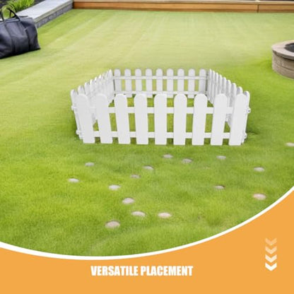 4pcs Plastic Tortoise Fence Outdoor Enclosure Panels 50cm Long X 20cm High Animal Barrier for Reptile Playpen and Small Animal Exercise in Garden