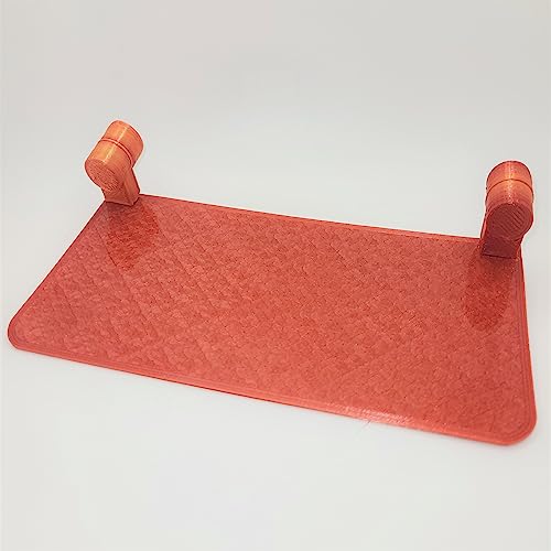 stroodies Lotl Lounge Ledge | Aquarium-Safe Magnetic Ledge for Axolotls & Aquarium Pets | Dragonfire - color: Dragonfire