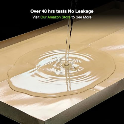 GuineaLoft™ Original Thick Disposable Bottom (4x2ft) (4-Pack) - Disposable Kraft Paper Cage Liner, Thick, Sturdy, Reusable, Water-Resistant - Visit the Store for More