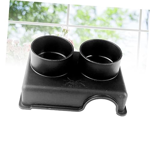 DOITOOL 3pcs One Reptile Feeder Bowl Snake Enclosure Accessory Water Dish for Lizards Crested Gecko Food Bowl Observation Box Suction Cups for Reptiles